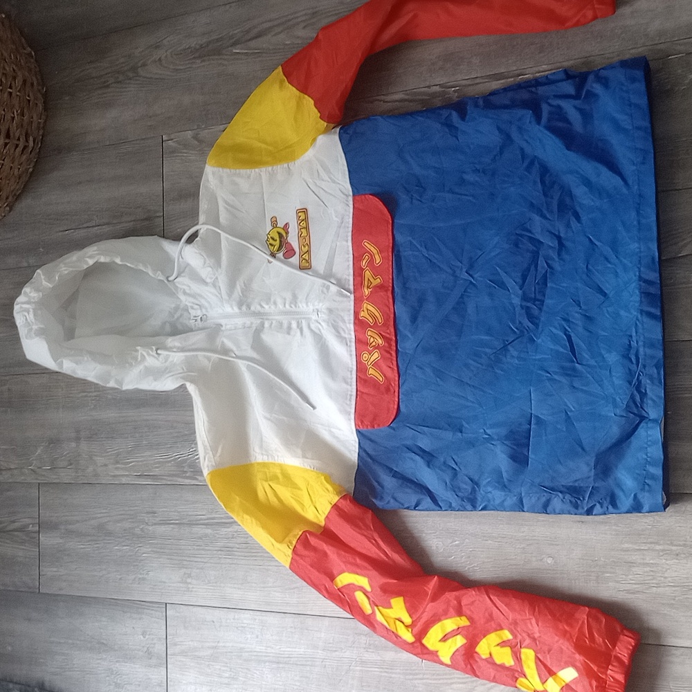 Pac Man Multi Color Wind Breaker